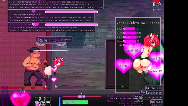 New Anime EroGame AI Rendered Blowjob Netorare Action With Oppai Ecstasy