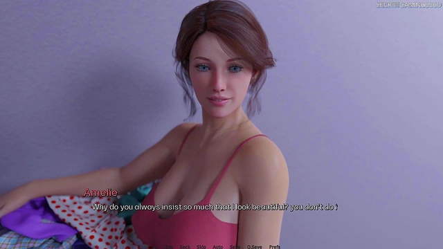 Big-Ass Busty MILF Tempts Him During Laundry