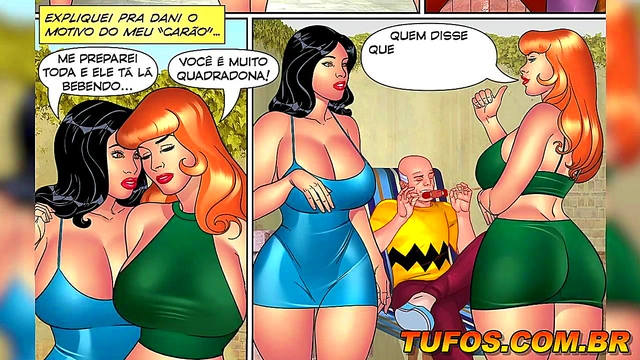 Busty Raven Bikini Babe Rides Big Dick for Ecchi Anime Orgasm Fantasies