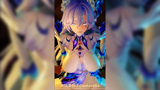 Seductive Futanari Babe Gives Animated Blowjob Before Rule 34 Orgy