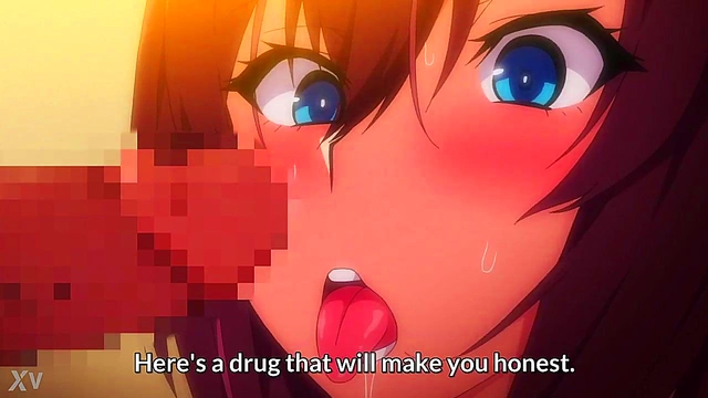 Isekai School Fantasy Anime Girl Seduces Dude for Intense Oral Sex Action