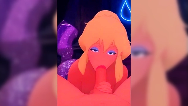 Blue's Steamy Passion With Her Sweet Lovers In Anime Sex Adventure Fantasy