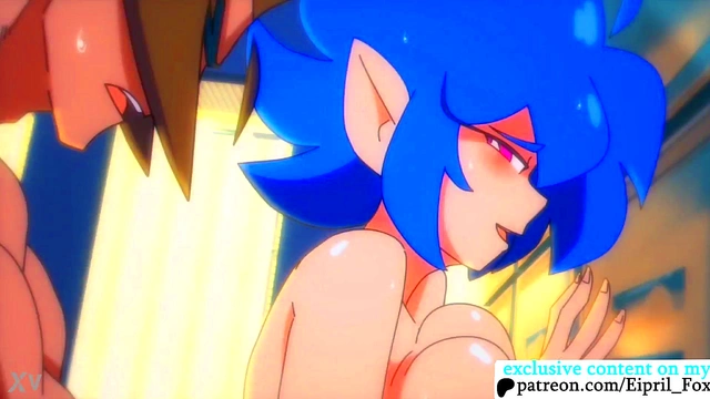 Seductive Sleepy Girl Gets Sexually Teased By Game Character In Ecchi Anime Scene