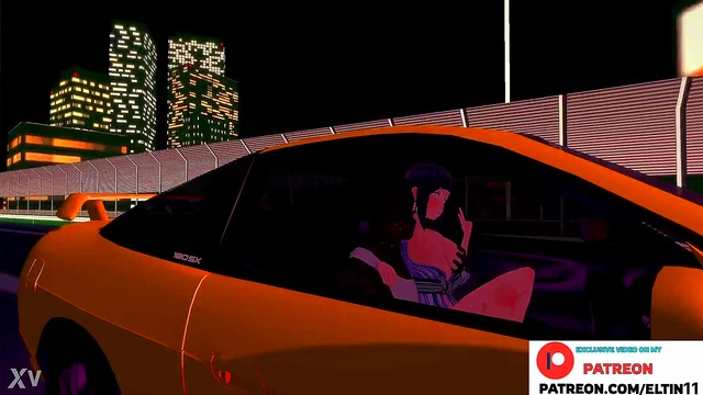 Busty Anime MILF Teacher Gives Blowjob Till I Cum While Student Spies On Us Live