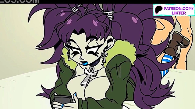 Wonder Woman Sucks Him Deep for Titjob Blowjob Orgasm