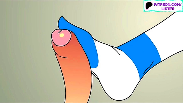 Wonder Woman Sucks Him Deep for Titjob Blowjob Orgasm