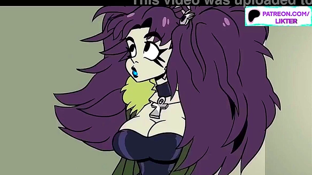 Wonder Woman Sucks Him Deep for Titjob Blowjob Orgasm