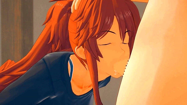 Huge-Busted Yowane Haku Dances Seductively for Sticky-Cock Fun in 3D Anime Fantasy Clip