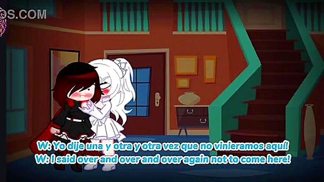 Cute Anime Babe Gets Urinated On By Her Boyfriend For Fun & Games