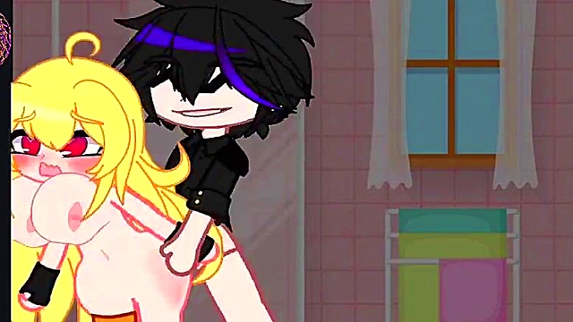 Cute Anime Babe Gets Urinated On By Her Boyfriend For Fun & Games