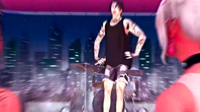 Groupies Seduce Musician for Hardcore Anime Group Sex Adventure & Creampie Orgy