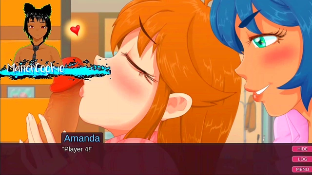 Horny Milf With Big Tits Rides Dick Hard In Comic Style Manga Fantasy Night Orgasm