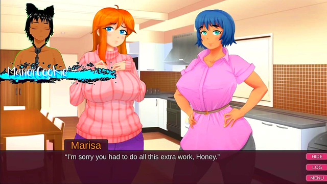 Horny Milf With Big Tits Rides Dick Hard In Comic Style Manga Fantasy Night Orgasm