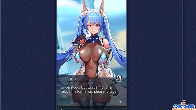 Seductive Anime Babe Shows Off Her Sexy Boobs for Your Pleasure