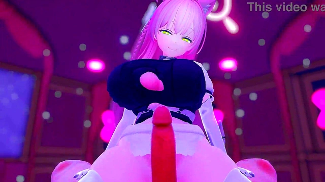 Big-Breasted Sayaka & Shina Get Naughty in Steamy Anime Sex Scene