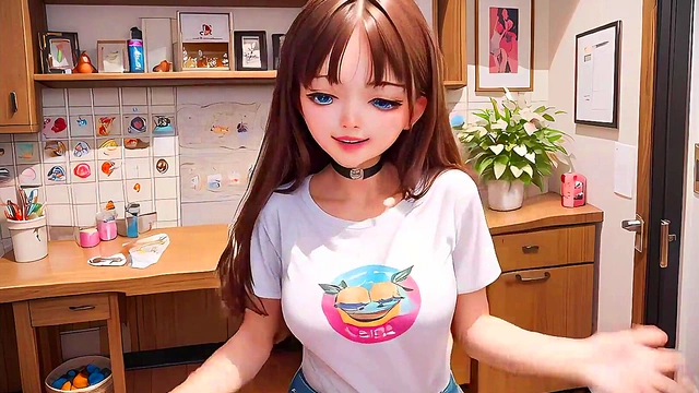 Akemi Aizawa Gets Time-Stopped for Steamy Anime Sex Adventure Fantasies