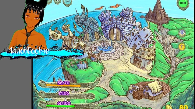 Petite Anime Teen Gives Private Dance & Blowjob To King For XXX Pleasure