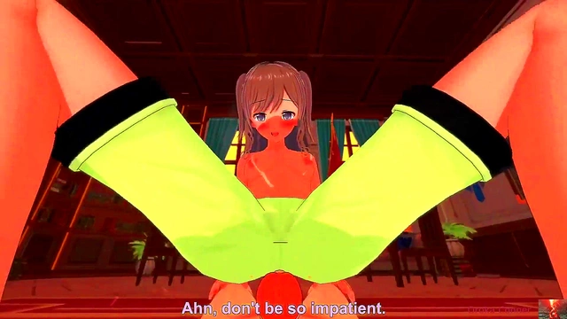 Huge Boobs Anime Chick Gets Fucked Hard for Sexy Orgasm Scene