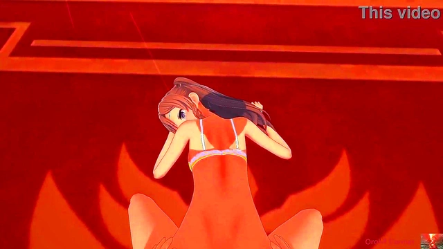 Huge Boobs Anime Chick Gets Fucked Hard for Sexy Orgasm Scene