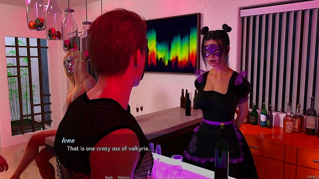 Gaming Slutty Wife Teaches Virgin Nei or Blowjob & Anal Sex Acts