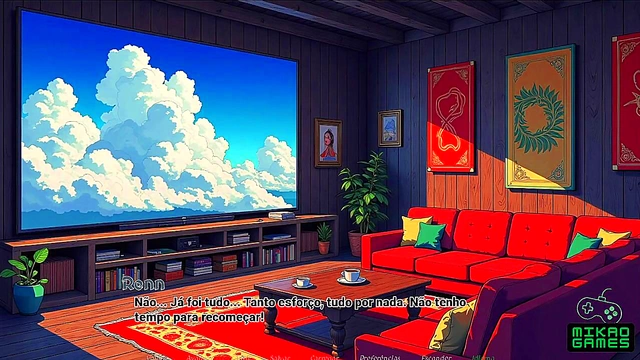 Camp of Friends Russian Voiceover Anime Gay Game Sex Scenes With Cutie Boys Together