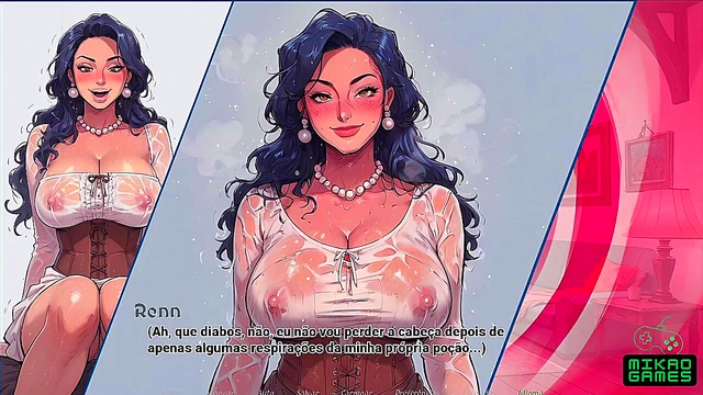 Camp of Friends Russian Voiceover Anime Gay Game Sex Scenes With Cutie Boys Together