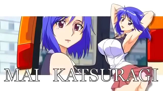 Brunette Anime Babe Gives Blowjob in Rough Sex Scene for Creampie Orgasm