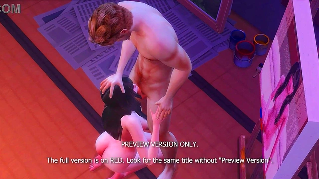 Horny Blonde Nei or's Big Tits Peg Futanari Guy for Orgasmic ASMR Delight