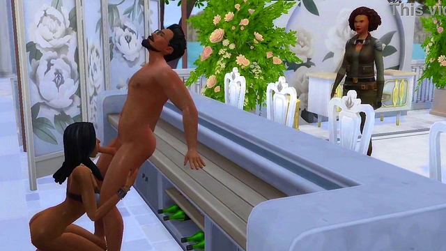 Sexy Velma Anime Gets Animated Big Black Cock BlowJob & Hot Ass Sex Action