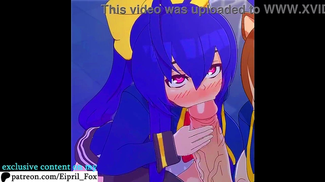 Blue's Anime Passion Hardcore Sex Scenes & Explicit Oral Pleasure Moments