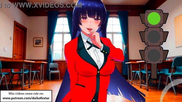 Little Witch Futa Fuck in Anime School Scene with Amanda & Akko for Hot Orgasm