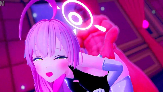 Naughty Toon Couple's Steamy Night Kiss Leads to Anal Adventure Seduction