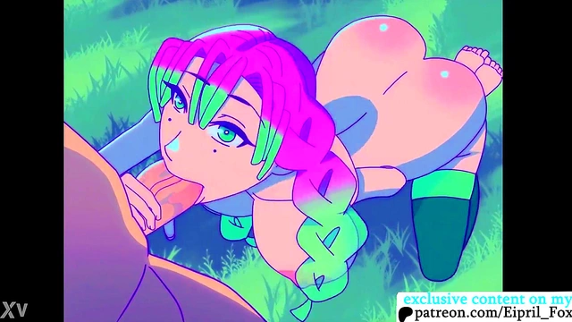 Big-Breasted Sakurako Sucks Dick Deep for Salacious Anime Orgasm Fantasies