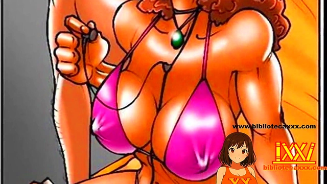 Tied-Up Bunny Girl Rides Dick Hard for Lewd Anime Pleasure Orgasm