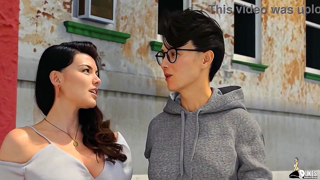 Big-Breasted Sayaka Gets Fucked Hard By Rin In A Steamy Anime Scene