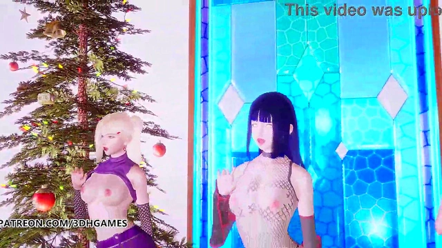 Passionate Taimanin Asagi Engages in Hardcore Anime Group Sex Adventure