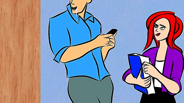 Blonde Anime Babe Gets Big-Cock Blowjob & Creampie In Otaku Sex RPG