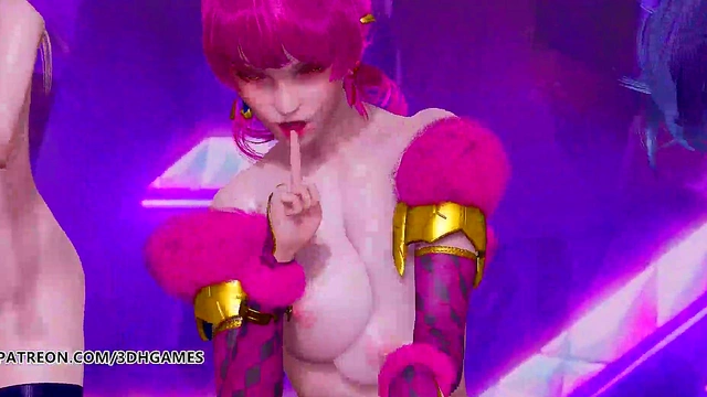 Futa Shemale Tempts Beach Babe for Outdoor Blowjob & Hardcore Cumshot