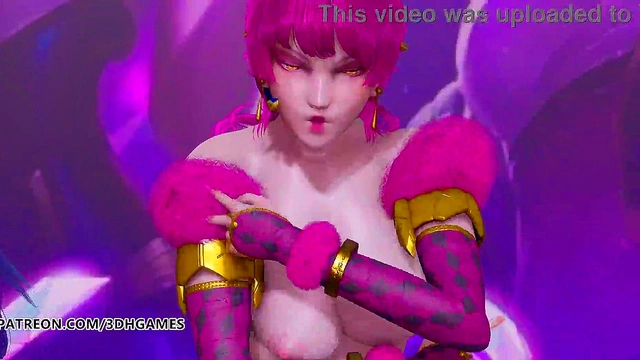 Futa Shemale Tempts Beach Babe for Outdoor Blowjob & Hardcore Cumshot