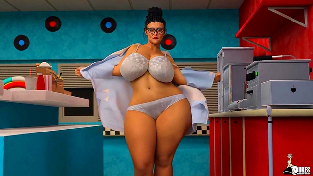 Idol Marie & H o Seduce With Wet Swimsuits for Sexy Anime Action