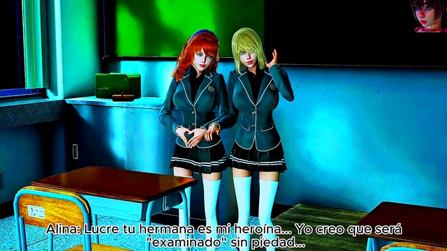 Dearest Blue - Hot Anime Couple's Steamy Sex Scene With Subtitles & Coo