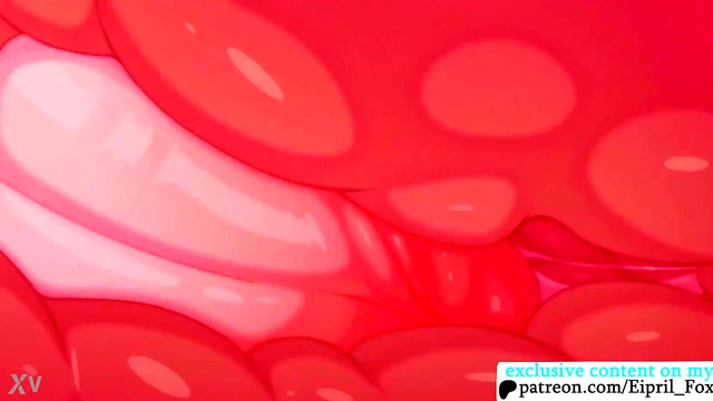 Big-Breasted Aimee Satisfies Her Lust With Hardcore Anime Sex Fantasies