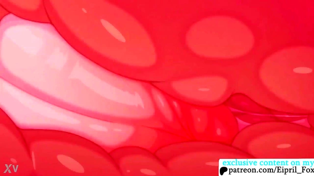 Big-Breasted Aimee Satisfies Her Lust With Hardcore Anime Sex Fantasies