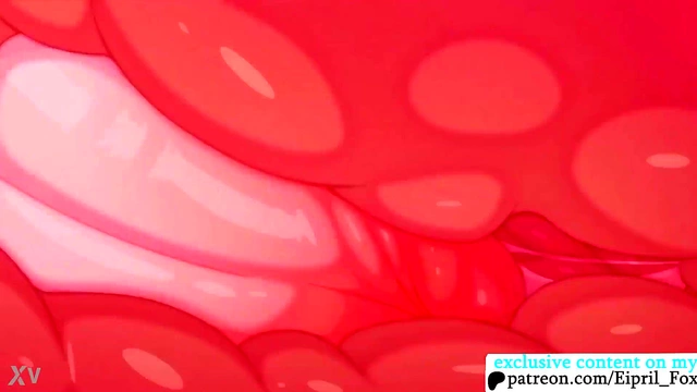 Big-Breasted Aimee Satisfies Her Lust With Hardcore Anime Sex Fantasies