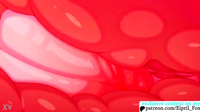 Big-Breasted Aimee Satisfies Her Lust With Hardcore Anime Sex Fantasies