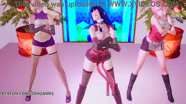 Seductive Red Demon Sucks Hard Dick Before A Hot Anal Fuck Fest