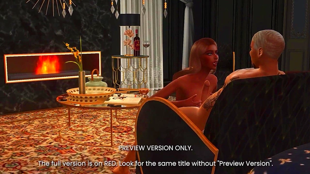 Big-Breasted Daraku Lady Gets Her Cravings Satisfied In Anime Style