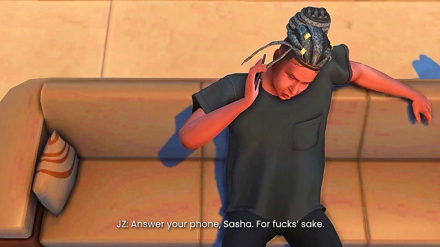 Big-Breasted Daraku Lady Gets Her Cravings Satisfied In Anime Style