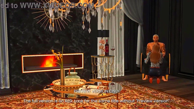 Big-Breasted Daraku Lady Gets Her Cravings Satisfied In Anime Style