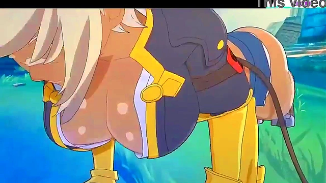 Horny Anime Virgin Fights Enemies for Hardcore Action Sex Scenes